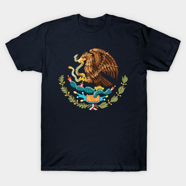 Mexico - Mexican Eagle T-Shirt by Historia